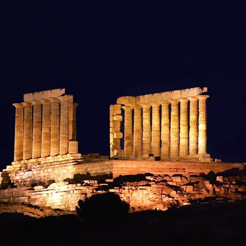 Εργασίες εγκατάστασης φωτισμού στον αρχαιολογικό χώρο του Σουνίου: Αλλαγές στο ωράριο