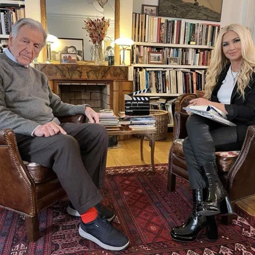 Ο Κώστας Γαβράς στην εκπομπή "#START"