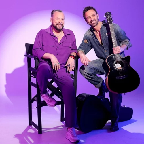 O Χρήστος Δάντης συναντά τον Κωνσταντίνο Χριστοφόρου στο CT Garden