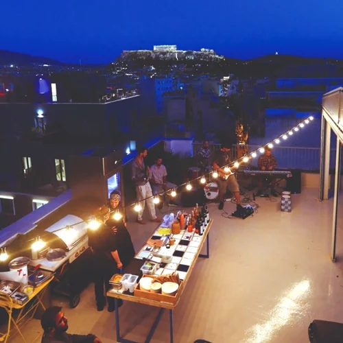 "The Rooftop at Selina Athens"