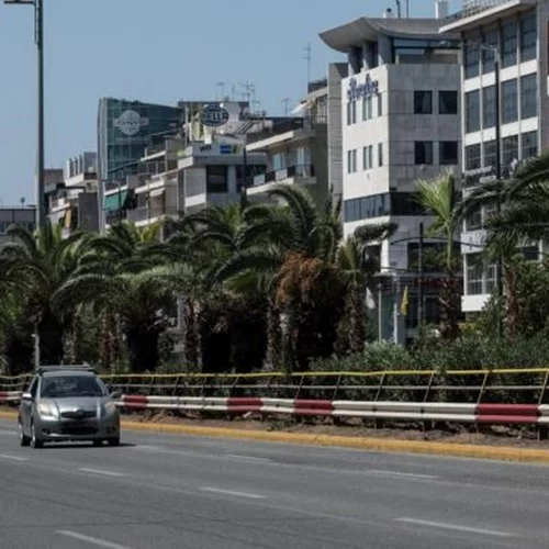 Συνεχίζονται τα έργα αναβάθμισης χώρων πρασίνου σε κεντρικούς οδικούς άξονες της πρωτεύουσας