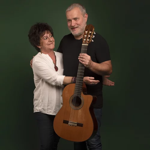 Παναγιώτης Μάργαρης και Φωτεινή Βελεσιώτου στη "Σφίγγα"