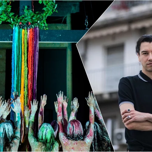 Ο Θάνος Παπακωνσταντίνου για τις "Βάκχες": "Το να έρχεσαι σε επαφή με το "άλλο", σημαίνει να κομματιάζεσαι"