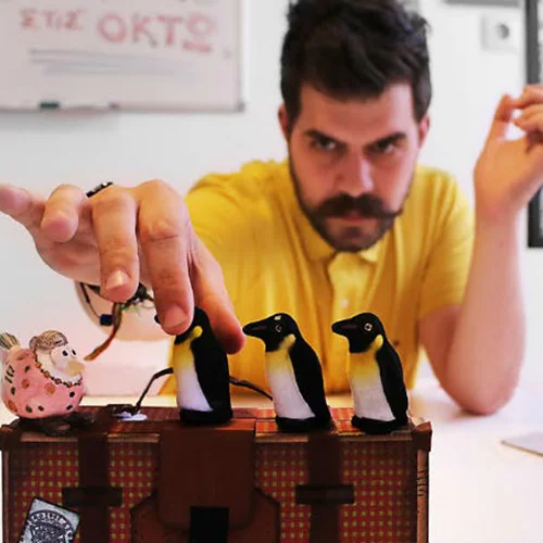 Ο μύθος του Κατακλυσμού με σκιές και φιγούρες