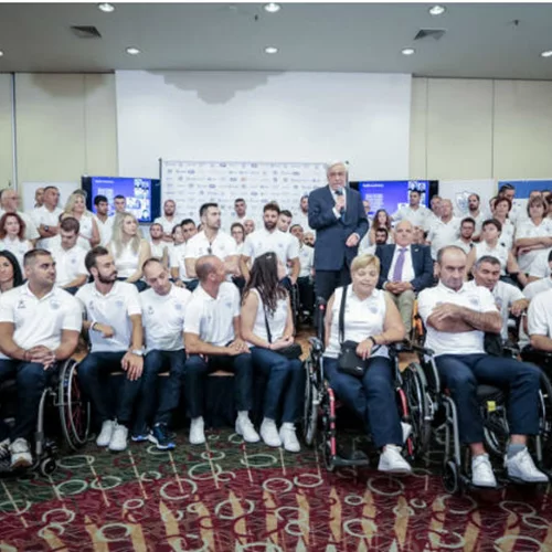 Η ελληνική παραολυμπιακή ομάδα στην ΕΡΤ3