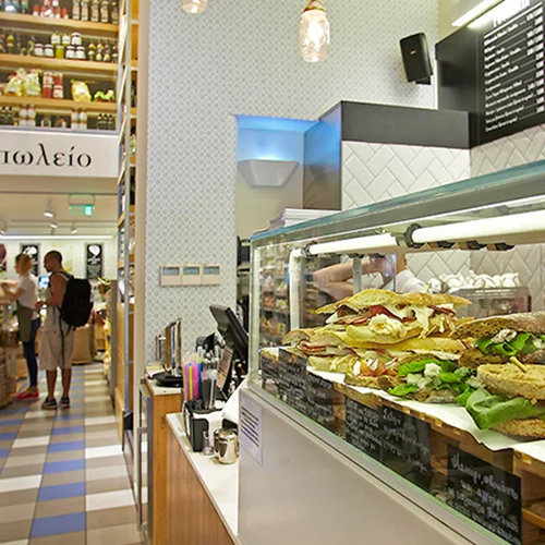Resto-μεζεδο-παντοπωλεία: Φαγητό  που στάζει... deli 