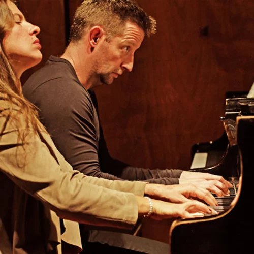 Μαθήματα μουσικής δωματίου από …ένα πιανιστικό ντούο (Καρποδίνη/Μπράουνλη Ουώκερ) και ένα κουαρτέτο εγχόρδων (Φιλαρμονικής Μονάχου)!