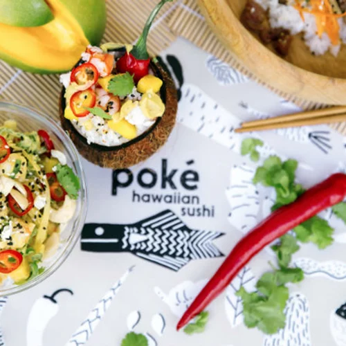 H φαντεζί πλευρά του σούσι