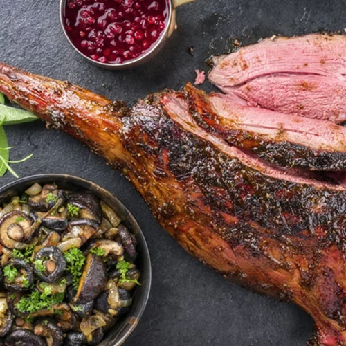 Γιορτινά εδέσματα με κυνήγι και DARK σοκολάτα για επιδόρπιο – ένα εκλεπτυσμένο pairing