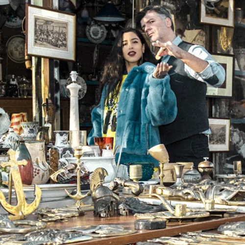 «Flea Market»: Ο Φοίβος Δεληβοριάς και η Μαρίνα Σάττι... πάνε στο παζάρι και αλληλοανακρίνονται!  