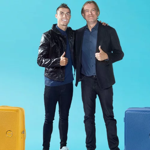American Tourister  &Christiano Ronaldo: Έβαλαν υπογραφές