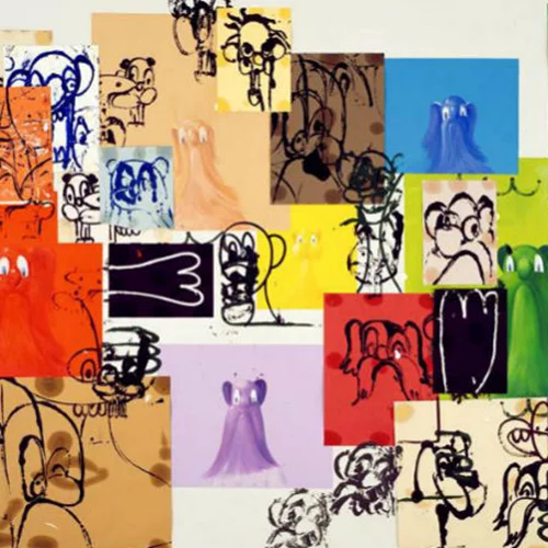 Ένα makeup look για μια πρωινή βόλτα στην έκθεση του George Condo στο Μουσείο Κυκλαδικής.