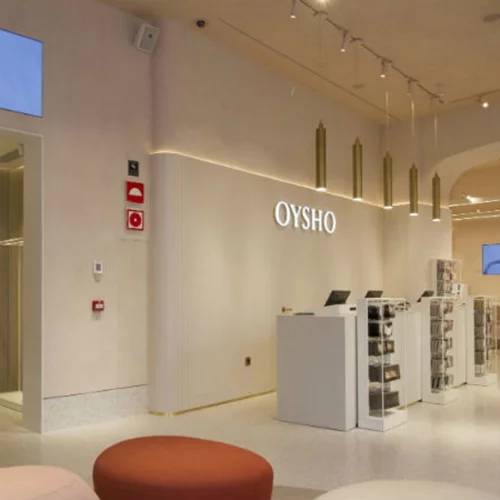 Το Oysho καταφθάνει με ένα τεχνολογικό κατάστημα 