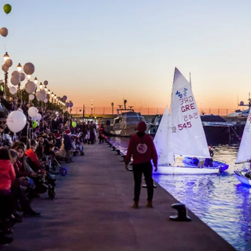 Χριστούγεννα… αλά ελληνικά στη Μαρίνα Φλοίσβου