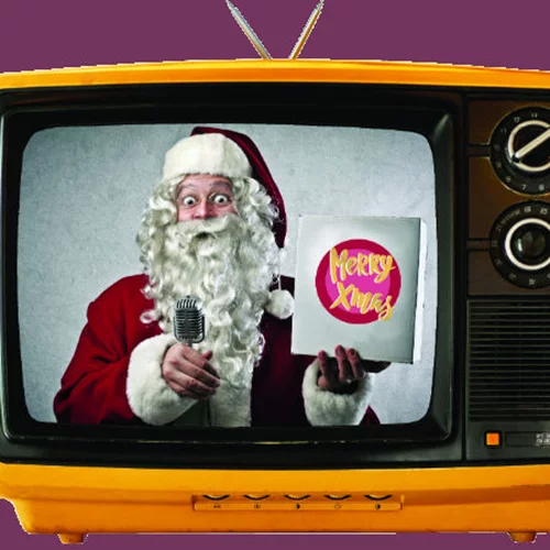 Χριστούγεννα μπροστά στην TV