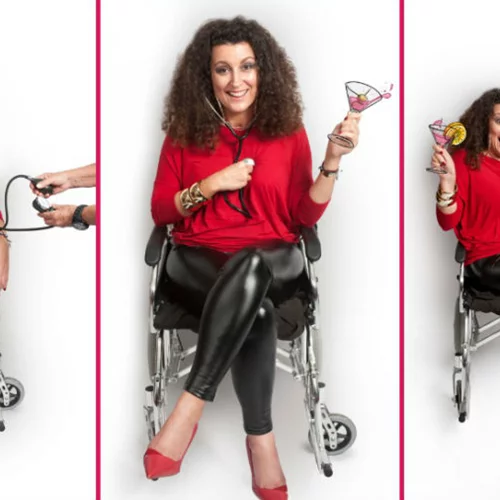 Καθολικά προσβάσιμη Κατερίνα Βρανά στο Anodos Live Stage