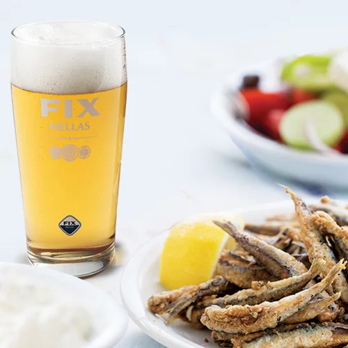 Γευστικές γαλανόλευκες αρμονίες με μπίρα