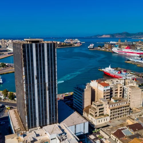 Παπαστράτος, Άγιος Διονύσιος, Πύργος του Πειραιά: Η Dimand αλλάζει το παραλιακό μέτωπο