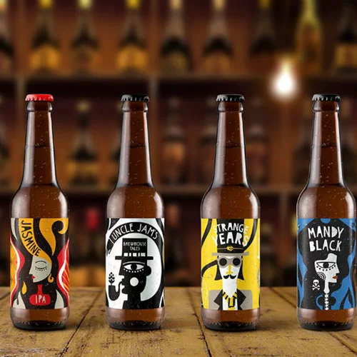 Οι ετικέτες της «Strange brew» έρχονται στο σπίτι