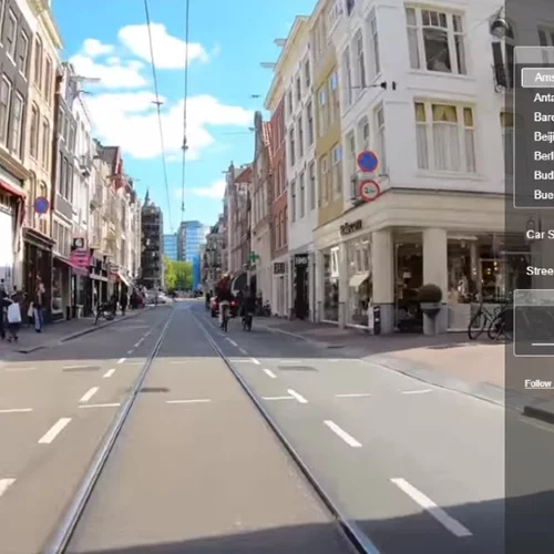 Με το «Drive & Listen» θα οδηγήσετε στο Τόκιο, το Άμστερνταμ αλλά και τη Θεσσαλονίκη πατώντας δύο κλικ