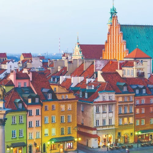 Η Βαρσοβία αλλάζει κάθε μέρα 