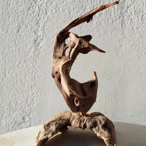 "Ξυλαράκια της θάλασσας και του βουνού": Έκθεση ξύλινων μικρογλυπτών του Τάκη Στάικου