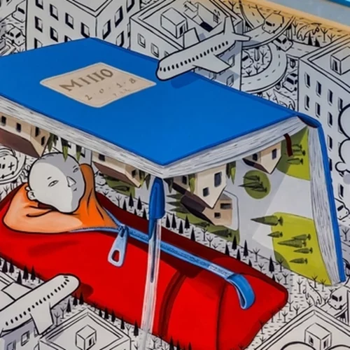 Τοιχογραφία εμπνευσμένη από το σύμπαν του Ίταλο Καλβίνο δημιουργεί ο καλλιτέχνης δρόμου Millo