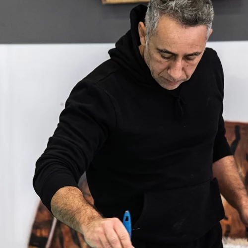 Έκθεση ζωγραφικής του Απόστολου Χαντζαρά στο Ίδρυμα "Μιχάλης Κακογιάννης"