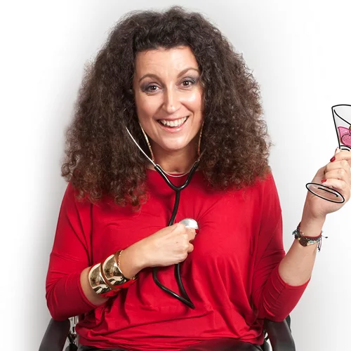 Η Κατερίνα Βρανά στην αγγλική εκδοχή του "Staying Alive"