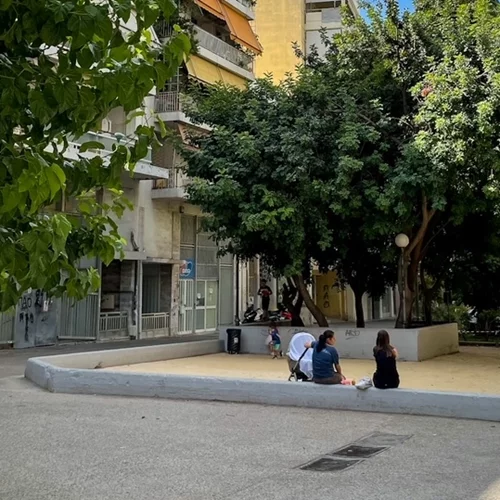 Ανάπλαση δύο δημόσιων χώρων στα Κάτω Πατήσια