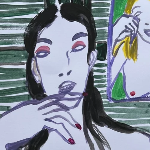 Η Ιρανή καλλιτέχνις O.lala σε μια εικαστική συζήτηση για τη θηλυκότητα, την αγάπη και τη σεξουαλικότητα