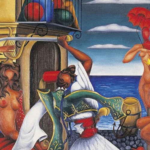 Ο Εικαστικός Κύκλος ΔΛ παρουσιάζει 22 αριθμημένα αντίτυπα και πρωτότυπα έργα του Νίκου Εγγονόπουλου