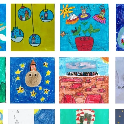 Έκθεση με τα 20 νικητήρια έργα του διαγωνισμού παιδικής ζωγραφικής από το "σχεδία home"