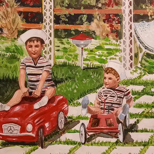 Πολύχρωμες "Μνήμες" στην έκθεση του Νίκου Αναγνωστόπουλου