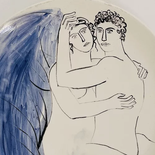 "Ένα αλλόκοτο δείπνο" στο σπίτι του ζωγράφου Νίκου Νικολάου