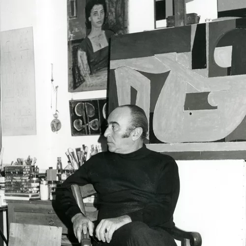 Η πολύτροπη προσωπικότητα του Γιάννη Μόραλη αποκαλύπτεται μέσα από τον "ιδιωτικό χώρο" που έχει στηθεί στο Μπενάκη