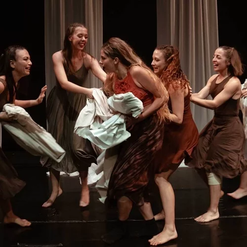 Σπύρο Παντελάκη, Μαρία Μάργαρη, Ηλία Καμπάνη, πώς κάνατε τη "Γέρμα" παράσταση χορού;