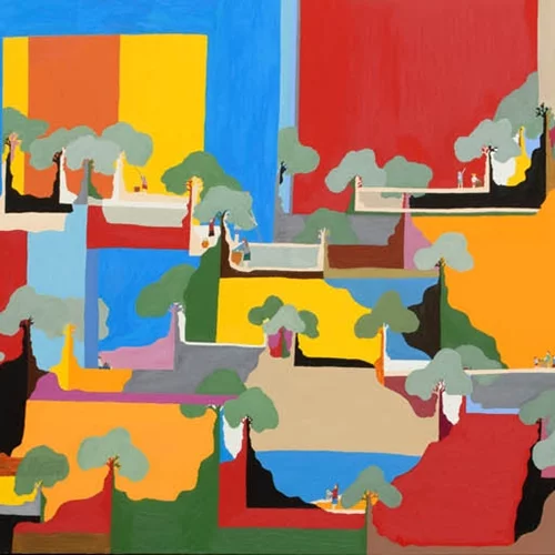 Ο Gilbert Halaby εκθέτει τα ζωγραφικά έργα του στο Ιστορικό Αρχείο-Μουσείο Ύδρας