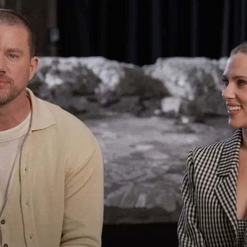 Σκάρλετ Γιόχανσον & Τσάνινγκ Τέιτουμ μιλούν για τη "σχέση" τους στο "Fly Me to the Moon"