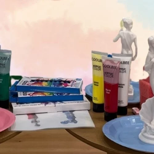 Η Εύα Σαμαρά και το "Apokosmo Creations" μας προσκαλούν σε μαθήματα ζωγραφικής αγαλμάτων στο Παγκράτι