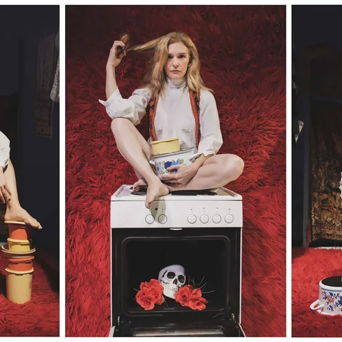 "Ο άντρας μου": Η Μαρία Μαγκανάρη φέρνει στη σκηνή τα διηγήματα της Ρούμενα Μπουζάροφσκα