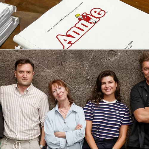 "Annie": Αποκλειστικές φωτογραφίες από την πρώτη ανάγνωση στο Παλλάς