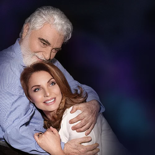 O Στέφανος Κυριακίδης και η Άντζελα Γκερέκου μαζί στα "Τελευταία φεγγάρια"