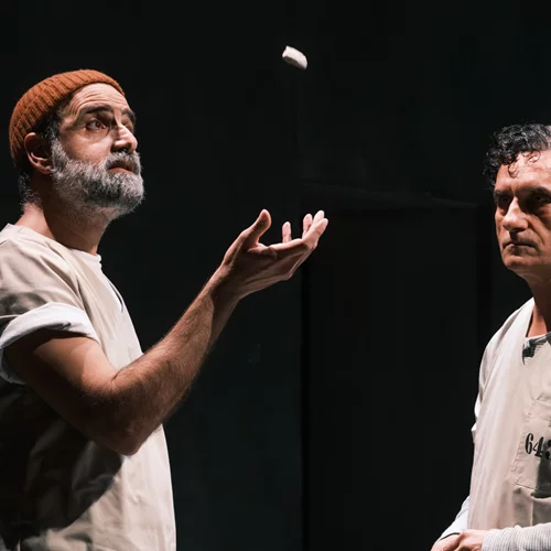 Backstage στη θεατρική "Τελευταία Έξοδο – Ρίτα Χέιγουορθ" του Στίβεν Κινγκ