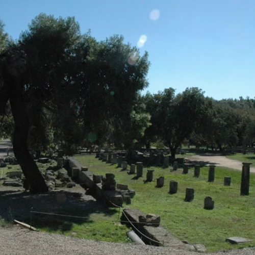 Εν εξελίξει η τελική φάση αποκάλυψης και ανάδειξης του Γυμνασίου της Αρχαίας Ολυμπίας