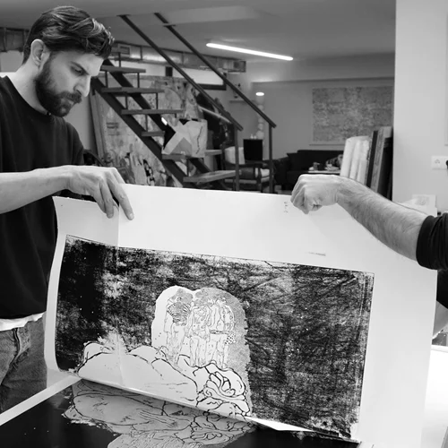 "BURR": Δέκα εικαστικοί καταπιάνονται με τη χαρακτική