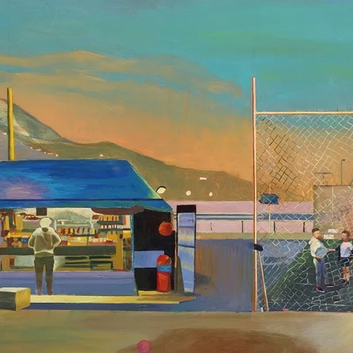 Ζωγραφικές περιπλανήσεις στην "Εθνική Οδό" του Αχιλλέα Ραζή