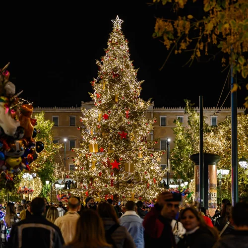 Λαμπερά Χριστούγεννα με γιορτινή ατμόσφαιρα σε όλη την Αθήνα!