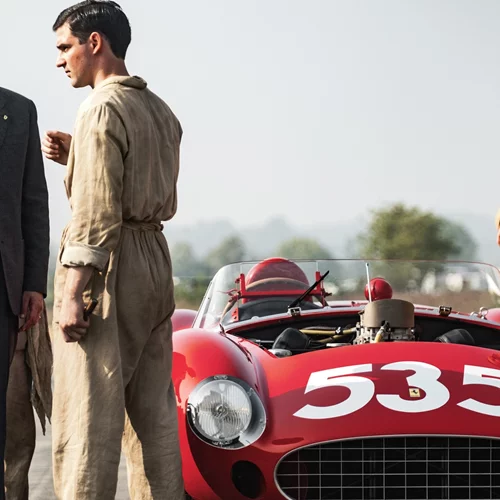 Δείτε αποκλειστικό βίντεο από τα γυρίσματα του "Ferrari"