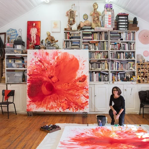 Η Penny Siopis συνομιλεί με την Κατερίνα Γρέγου στο ΕΜΣΤ